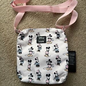 Loungefly Mickey and Minnie crossbody